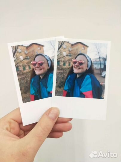 Фото в стиле Полароид Polaroid Подарок