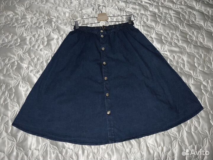 Юбка джинсовая
