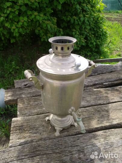 Самовар на дровах СССР