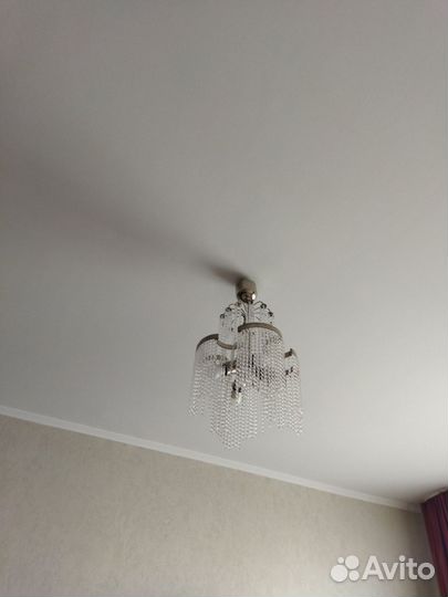Продается хрустальная люстра хрустальная