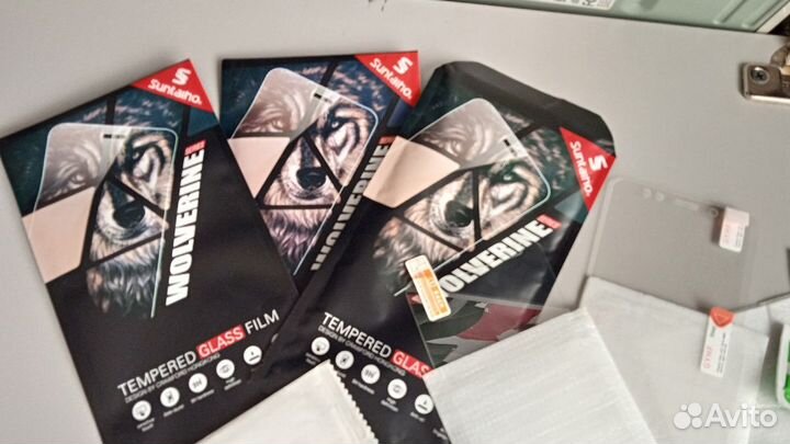 3 защитных стекла+3 чехла для Xiaomi Redmi Note5