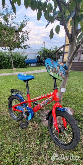 Велосипед детский Щенячий патруль