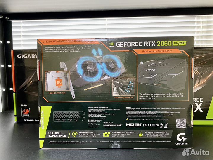 Новый Gigabyte Geforce RTX 2060 super Gaming OC