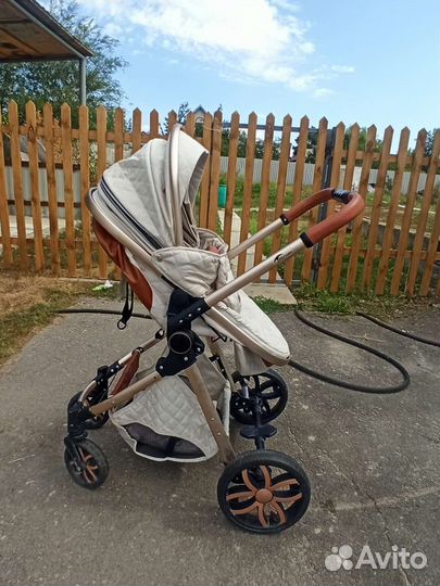 Коляска трансформер 2 в 1 teknum v9