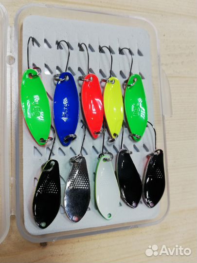 Набор форелевых блесен