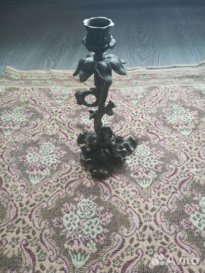 Подсвечник каслинское литье