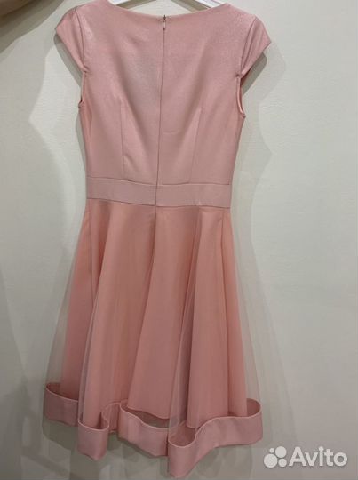 Платье с сеткой