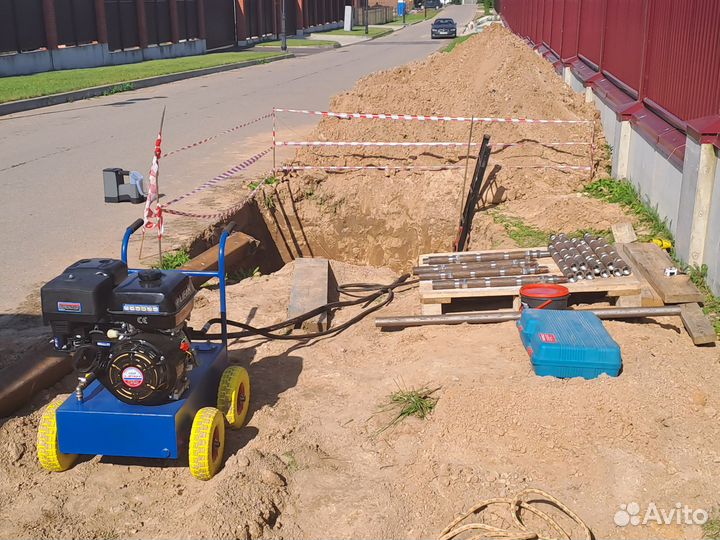 Прокол под дорогой горизонтальное бурение мини гнб
