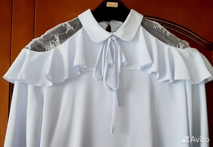 Блуза школьная белая