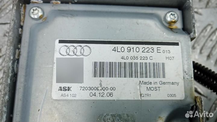 Усилитель музыки Audi Q7 4L 2006