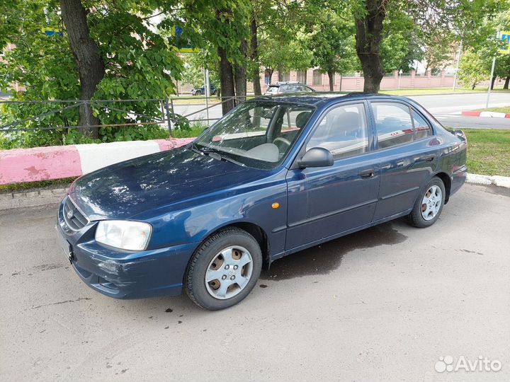 Hyundai Accent 1.5 МТ, 2006, 134 494 км