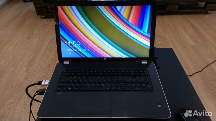 HP pavilion 17-e012sr ssd360gb x2