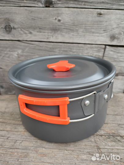 Набор кухонной посуды для кемпинга, похода