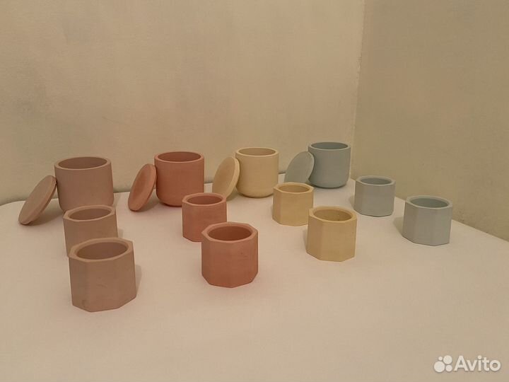 Подсвечник форма для свечей кашпо