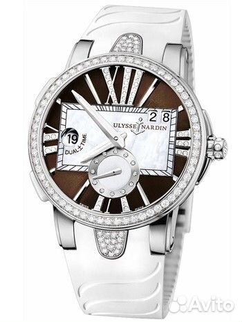 Ulysse nardin executive dual time lady 40mm 243-10