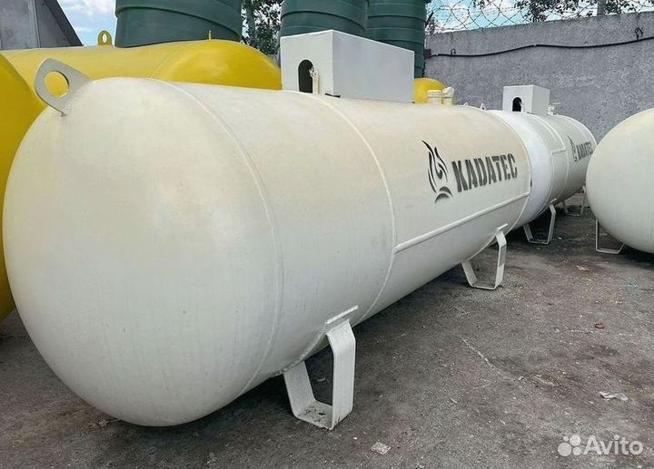 Газгольдер с установкой