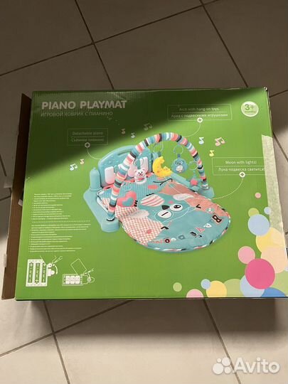 Развивающий коврик BabyGo с пианино