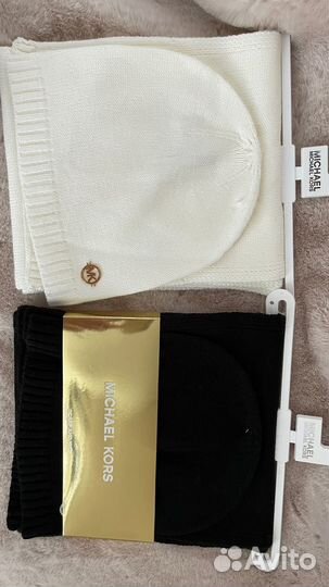 Шапка шарф перчатки Michael Kors Karl Lagerfeld ор