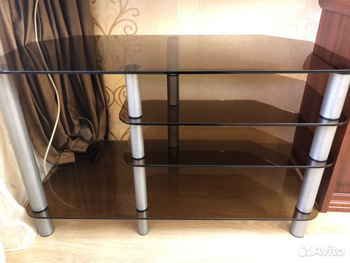 Стеклянная тумба