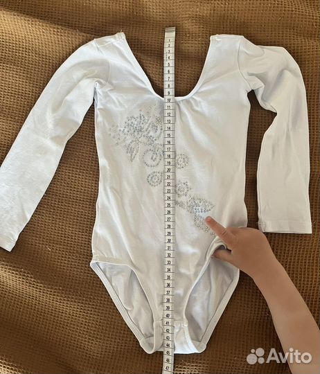 Купальник гимнастический для девочки 104 110