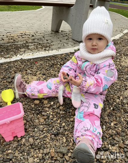 Шапка+снуд детский новое