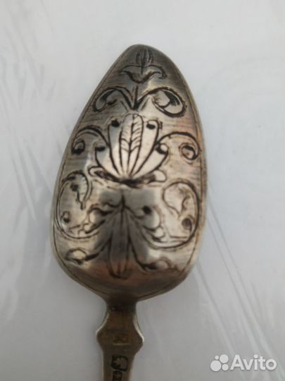 Ложка серебро Большая старинная