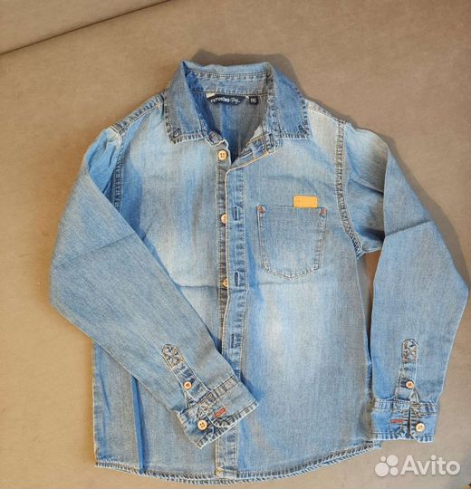 Рубашки на мальчика 122-128 рост