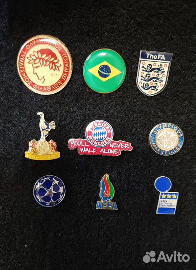 Футбол значки клубы и федерации