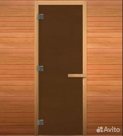 Дверь для сауны стеклянная