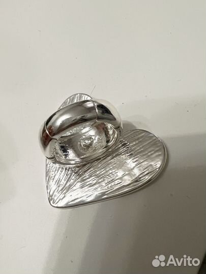 Кольцо сердце