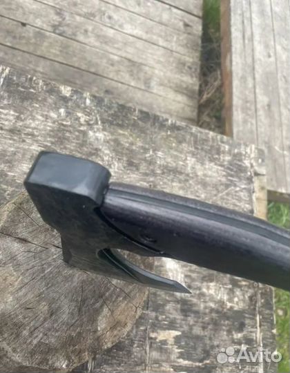 Топор мощный цельнометаллический и кованный