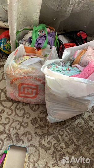 Пакеты вещей на девочку до полугода