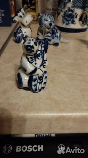 Гжель Сувенир зверюшки