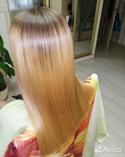 Восстановление волос,ботокс,кератин