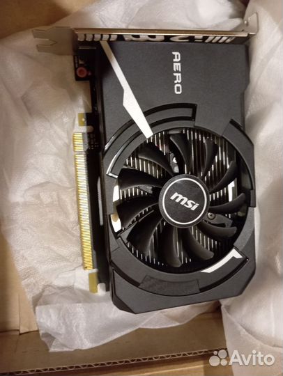 Видеокарта MSI nvidia GeForce GT 1030 aero