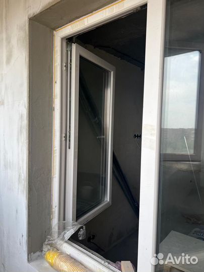 Пластиковые окна и двери бу