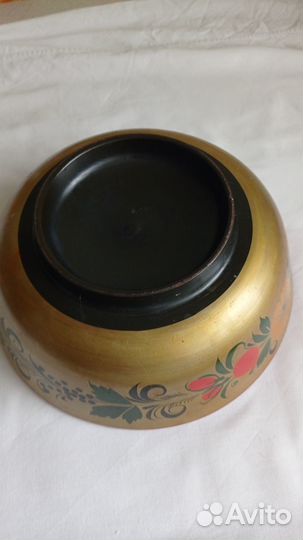 Деревянная посуда. хохлома