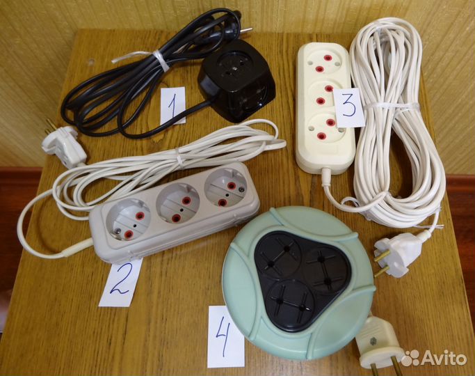 Удлинители,тройник, выключатель,розетки,вилки СССР