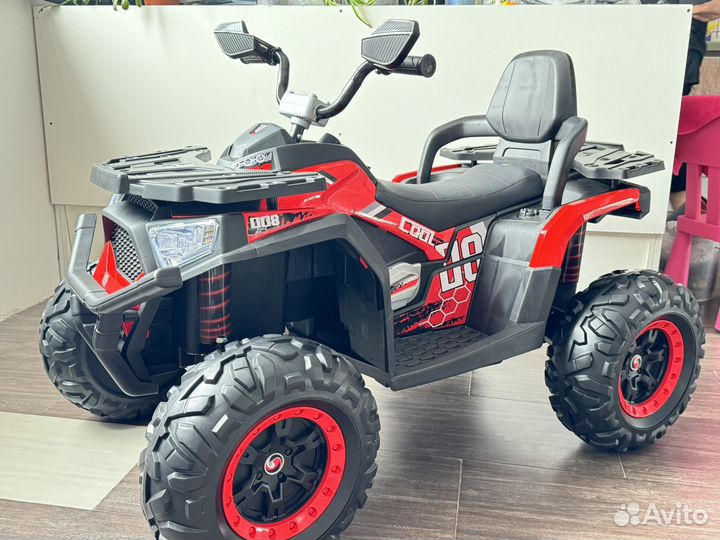 Новый квадроцикл электро,от 2 до 7 лет,4 вд, пульт