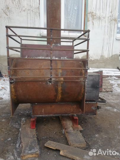 Печь для бани из 530 трубы