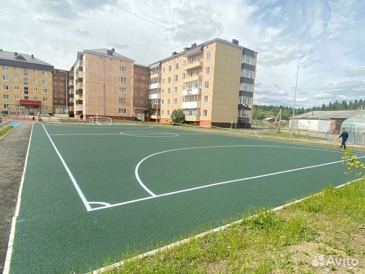 Покрытие из резиновой крошки