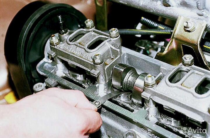 Регулировка зазоров клапанов 8-клапанных ваз