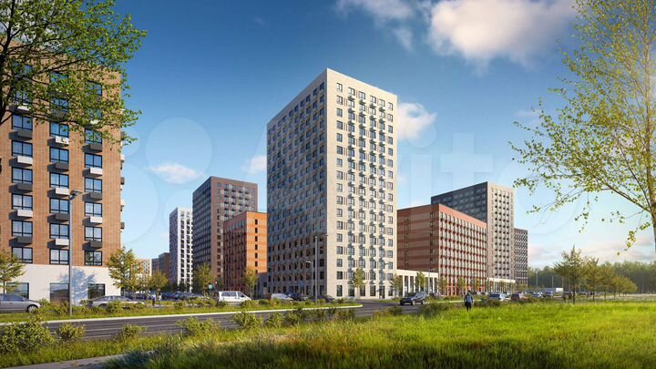 1-к. квартира, 36,1 м², 4/17 эт.