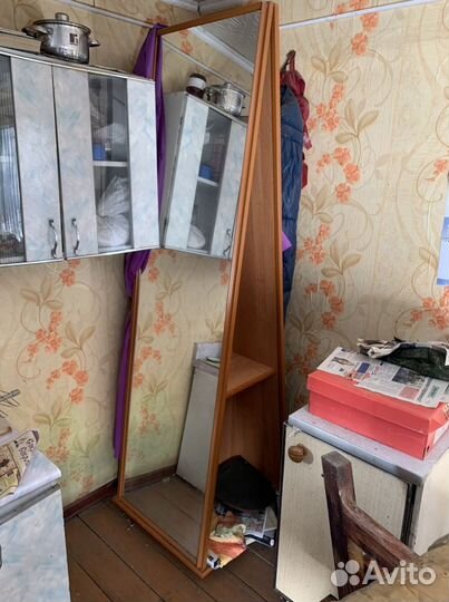 Зеркало напольное двухстороннее