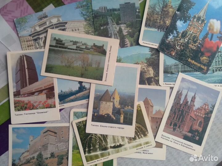 Календарики СССР