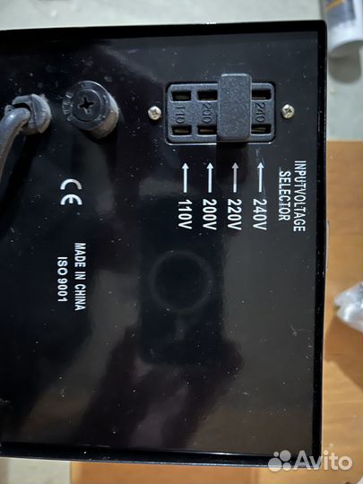 Трансформатор понижающий 220/110В