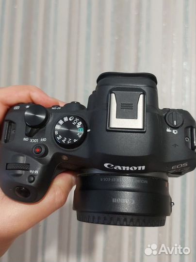 Canon eos r6 mark ii + EF-EOS R Mount Adapter