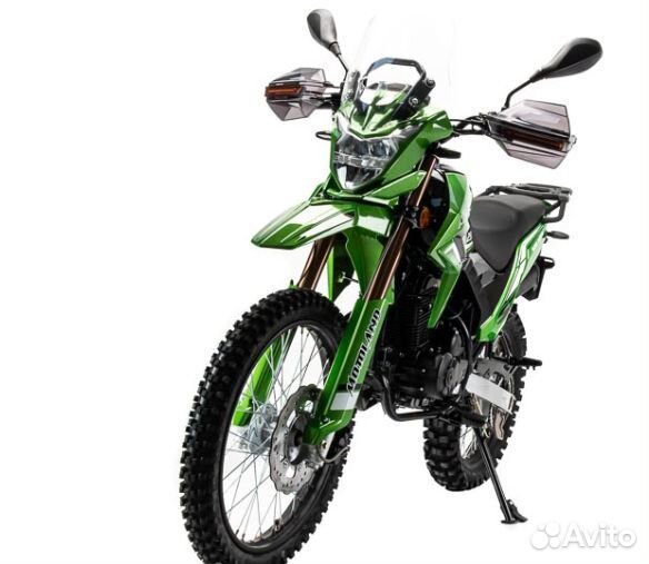 Мотоцикл motoland GL250 enduro(XL250-В) зеленый