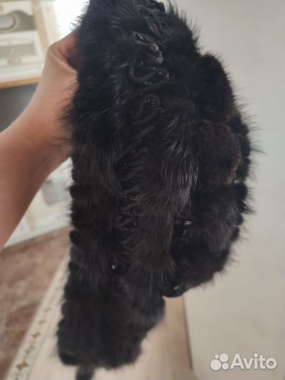 Норка шапка повязка