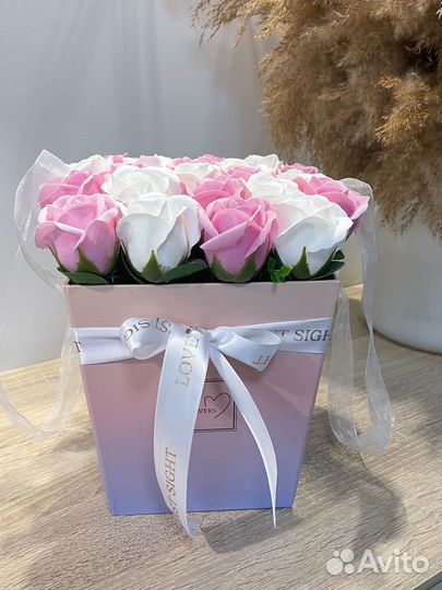 Мыльные розы Букеты